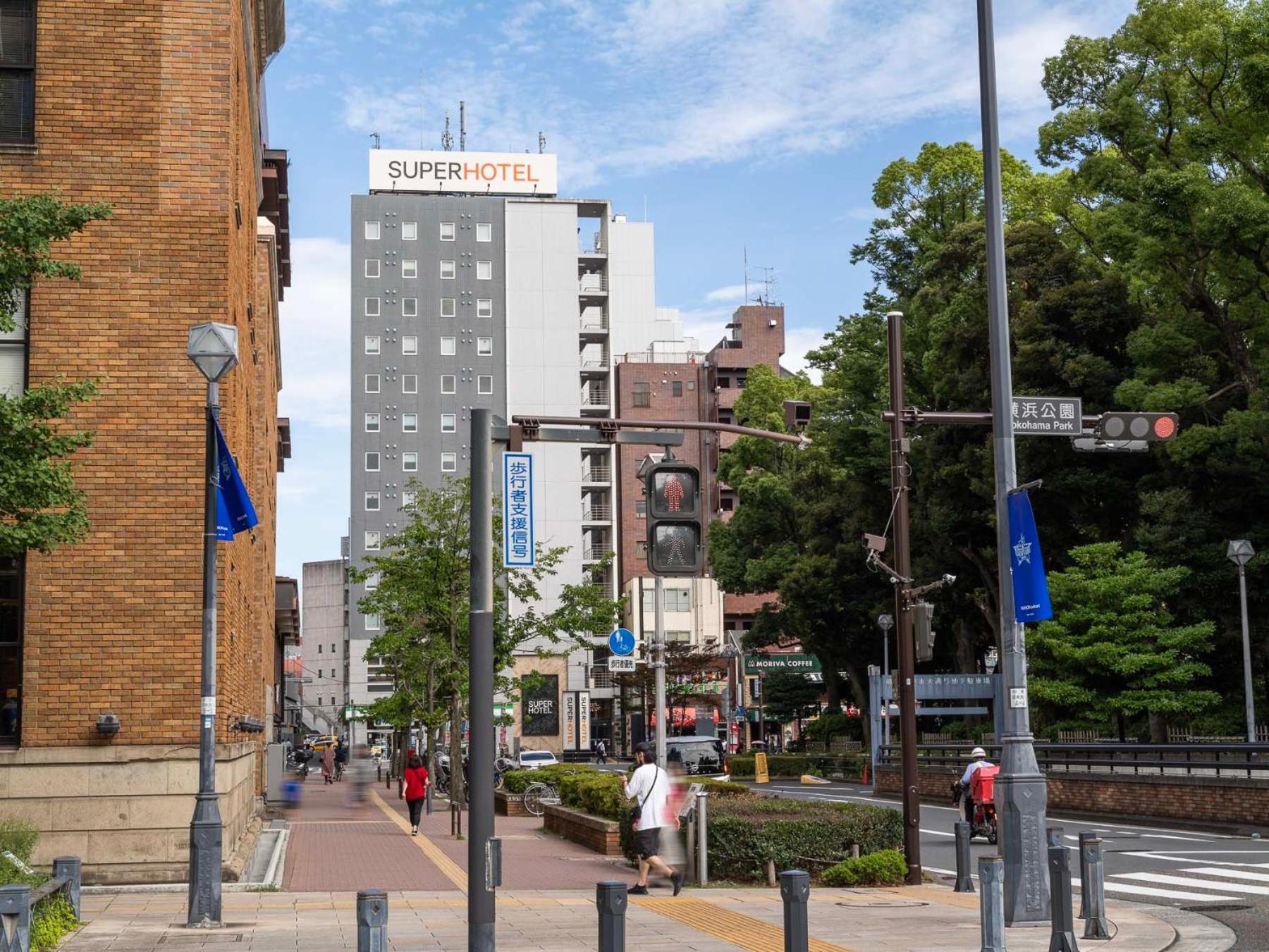 Super Hotel Yokohama Kannai Eksteriør bilde